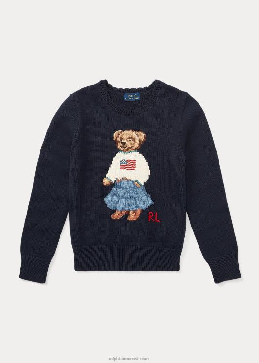 Ralph Lauren lapsed puuvillane polo karu kampsun PR0V7237 jahimeeste merevägi