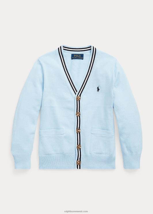 Ralph Lauren lapsed puuvillane v-kaelusega kardigan PR0V5801 rl mereväe multi