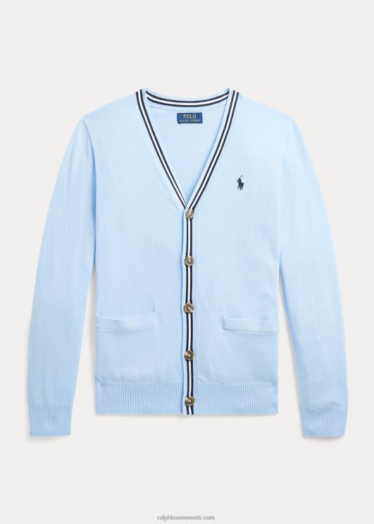 Ralph Lauren lapsed puuvillane v-kaelusega kardigan PR0V9865 rl mereväe multi
