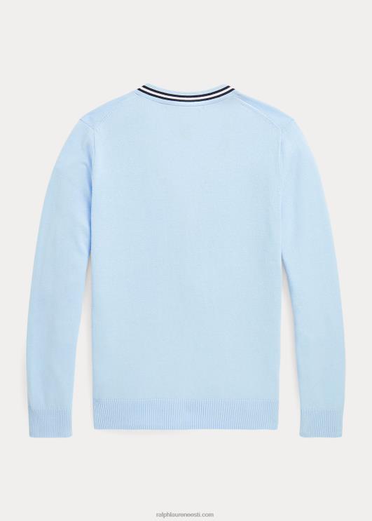 Ralph Lauren lapsed puuvillane v-kaelusega kardigan PR0V9865 rl mereväe multi