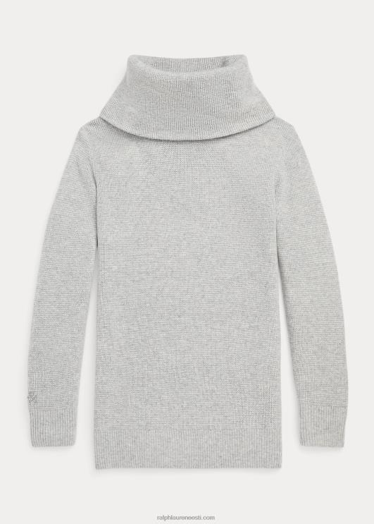 Ralph Lauren lapsed vahvlikoos kilpkonnakaelusega tuunikakampsun PR0V7623 kevadhall kanarbik