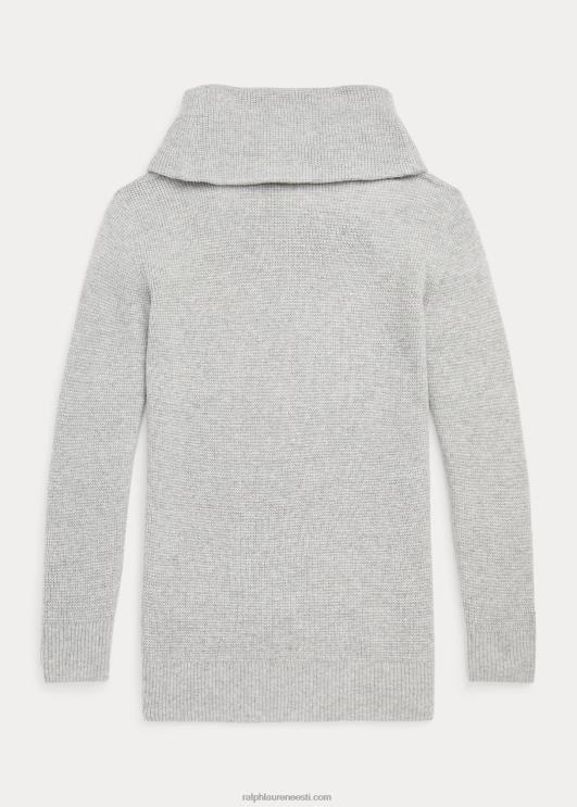 Ralph Lauren lapsed vahvlikoos kilpkonnakaelusega tuunikakampsun PR0V7623 kevadhall kanarbik