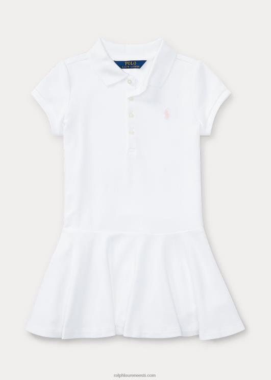 Ralph Lauren lapsed lühikeste varrukatega polokleit PR0V6942 valge