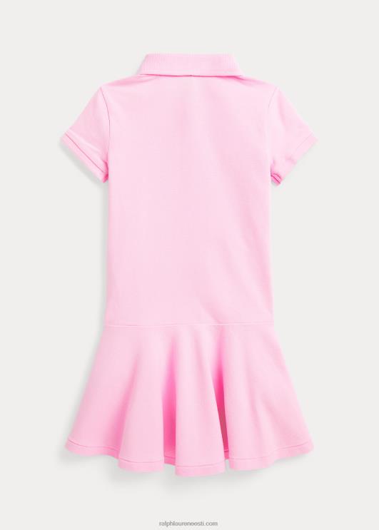 Ralph Lauren lapsed lühikeste varrukatega polokleit PR0V6945 karmeli roosa