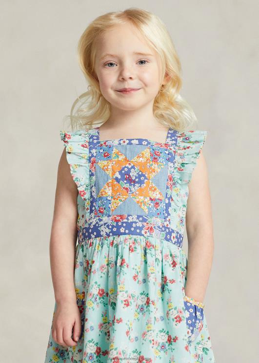 Ralph Lauren lapsed lapiline lilleline puuvillane kleit PR0V6715 lilleline