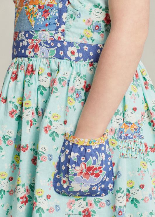 Ralph Lauren lapsed lapiline lilleline puuvillane kleit PR0V6715 lilleline