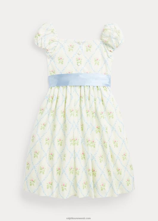 Ralph Lauren lapsed lilleline mooruspuu siidisegu kleit PR0V7363