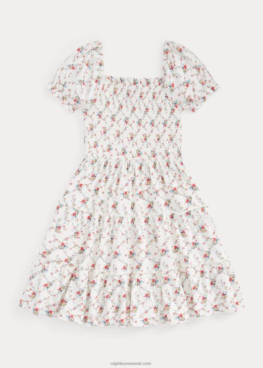 Ralph Lauren lapsed lilleline puuvillane trikoo kleit PR0V7143 marta lilleline