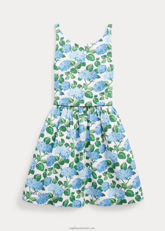 Ralph Lauren lapsed lilleline veniv Dobby kleit PR0V7346 lilleline hortensia