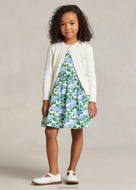 Ralph Lauren lapsed lilleline veniv Dobby kleit PR0V7346 lilleline hortensia