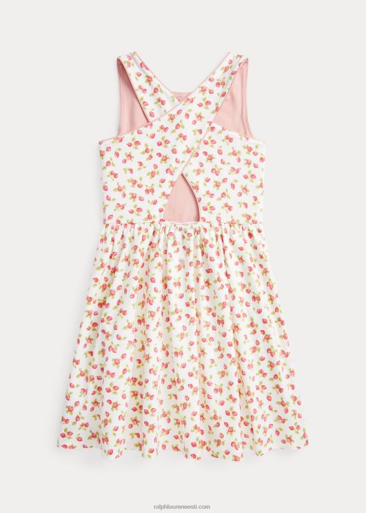 Ralph Lauren lapsed maasika stretšjersey kleit PR0V6722 maasikatrükk