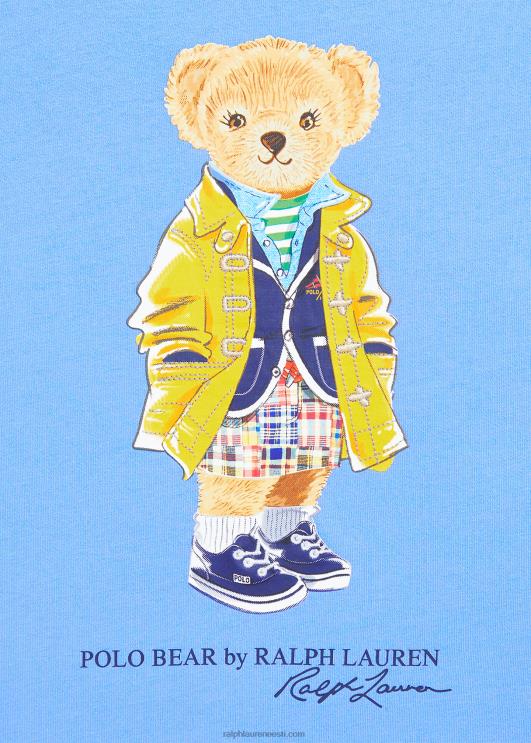 Ralph Lauren lapsed polo karu puuvillane jersey kleit PR0V7137 sadamasaar sinine