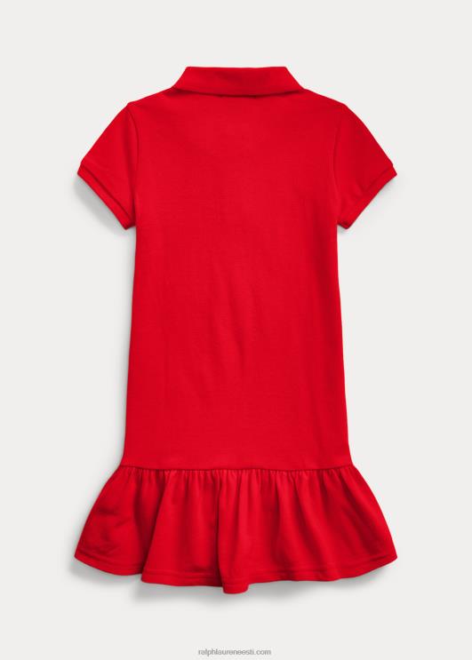 Ralph Lauren lapsed puuvillasest võrgust polokleit PR0V6771 Rl 2000 punane