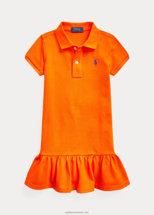 Ralph Lauren lapsed puuvillasest võrgust polokleit PR0V6772 purjekas oranž
