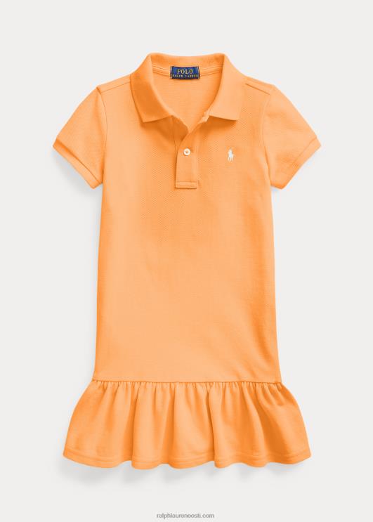 Ralph Lauren lapsed puuvillasest võrgust polokleit PR0V6773 võtme lääneoranž