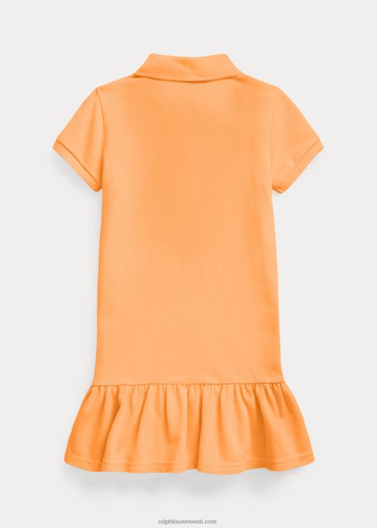 Ralph Lauren lapsed puuvillasest võrgust polokleit PR0V6773 võtme lääneoranž