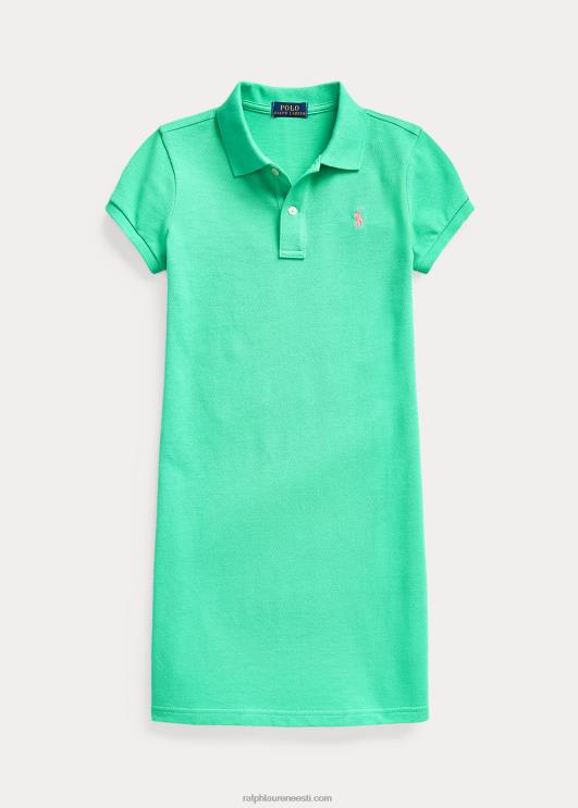 Ralph Lauren lapsed puuvillasest võrgust polokleit PR0V7010 päikeseloojanguroheline