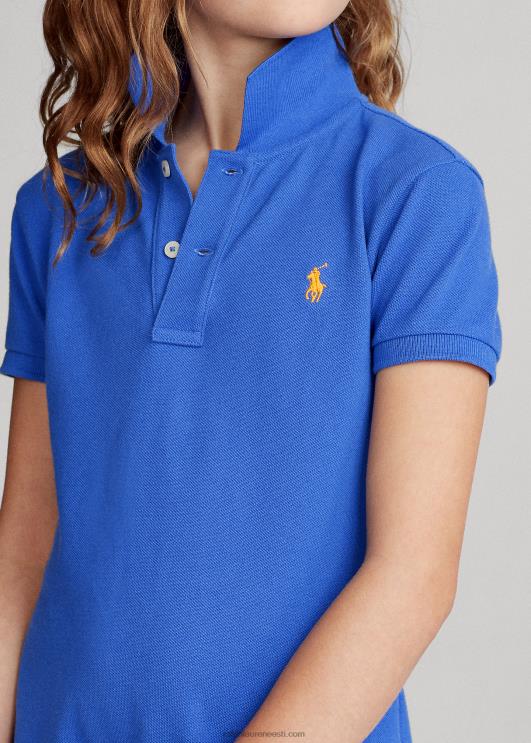 Ralph Lauren lapsed puuvillasest võrgust polokleit PR0V7011 uus iirise sinine