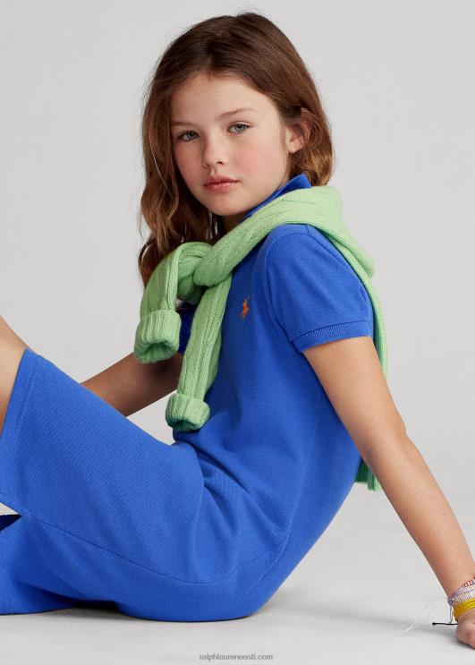 Ralph Lauren lapsed puuvillasest võrgust polokleit PR0V7011 uus iirise sinine