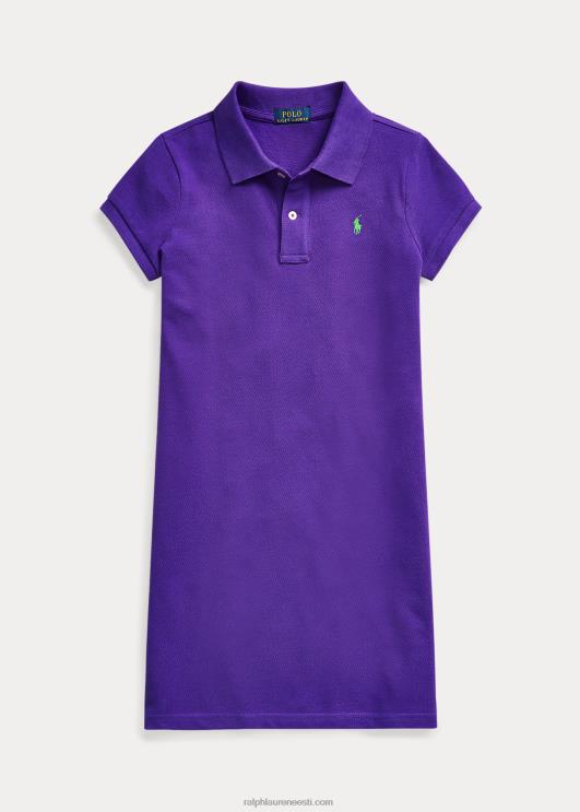 Ralph Lauren lapsed puuvillasest võrgust polokleit PR0V7018 suvila lilla