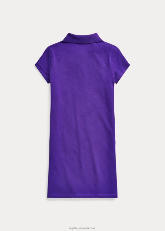 Ralph Lauren lapsed puuvillasest võrgust polokleit PR0V7018 suvila lilla