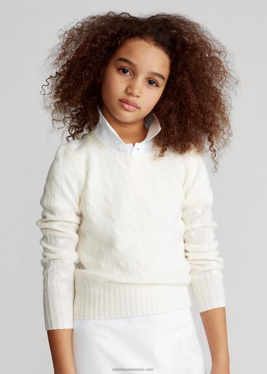 Ralph Lauren lapsed puuvillasest võrgust polokleit PR0V7021 valge