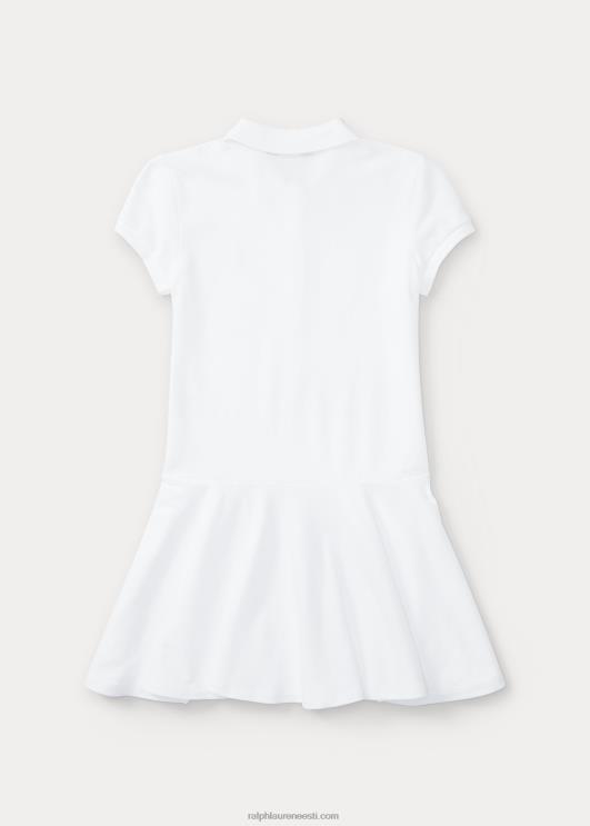 Ralph Lauren lapsed puuvillasest võrgust veniv polokleit PR0V7033 valge