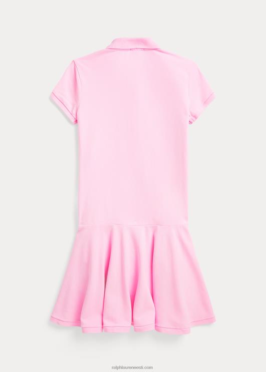 Ralph Lauren lapsed puuvillasest võrgust veniv polokleit PR0V7035 karmeli roosa