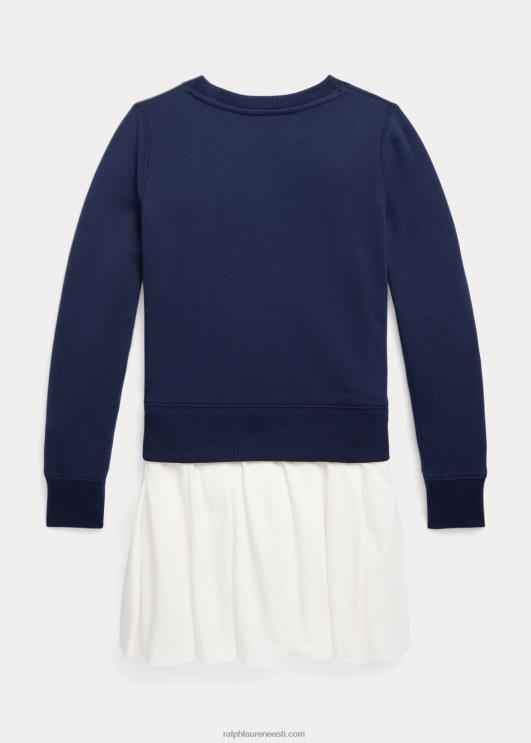 Ralph Lauren lapsed suur poni fliisist dressipluus PR0V6960 rafineeritud merevägi