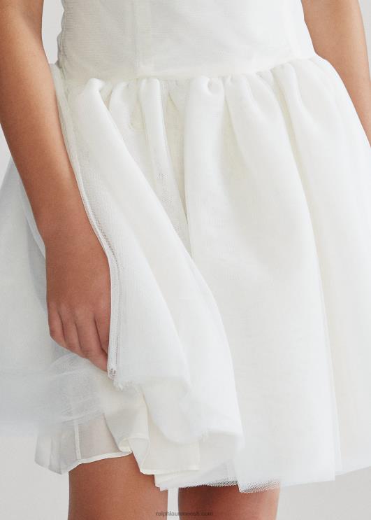 Ralph Lauren lapsed tikitud siidist tüllkleit PR0V7513