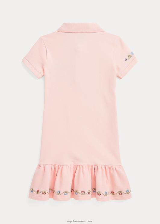 Ralph Lauren lapsed tikitud võrgust polokleit PR0V7404 roosa liiv