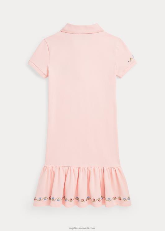 Ralph Lauren lapsed tikitud võrgust polokleit PR0V7566 roosa liiv