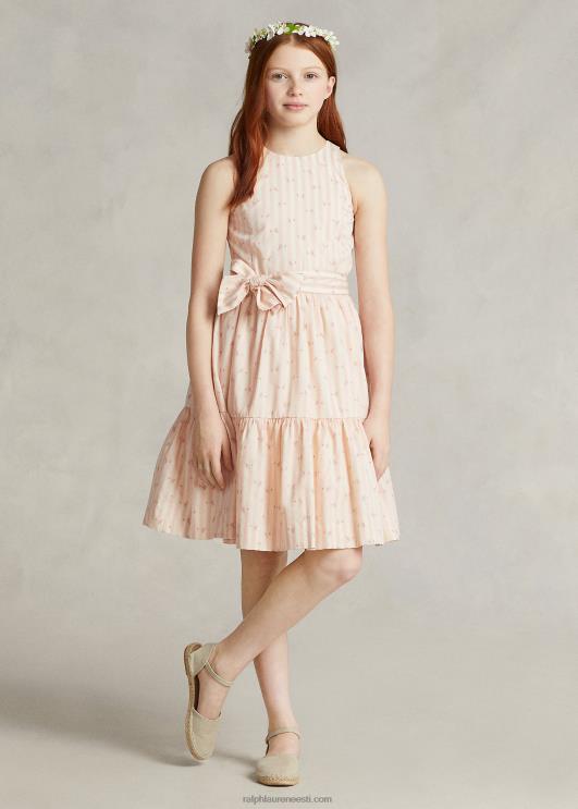 Ralph Lauren lapsed triibuline lilleline Dobby kleit PR0V6964 bettina lilleline triip