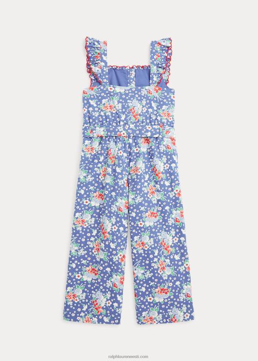 Ralph Lauren lapsed lilleline puuvillane popliini kombinesoon PR0V6831 lilleline kood