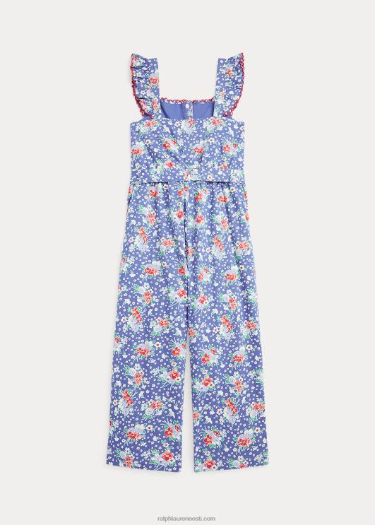Ralph Lauren lapsed lilleline puuvillane popliini kombinesoon PR0V7088 lilleline kood
