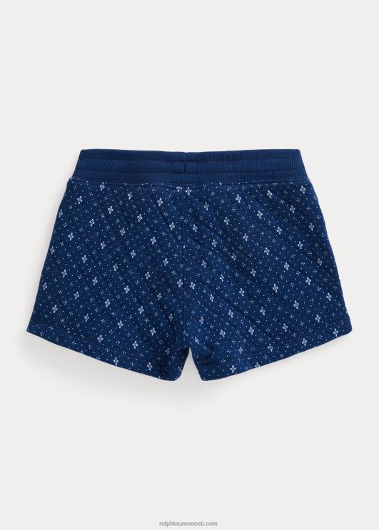 Ralph Lauren lapsed geomeetrilise mustriga topeltkootud lühike PR0V6877 klementiini kaliko