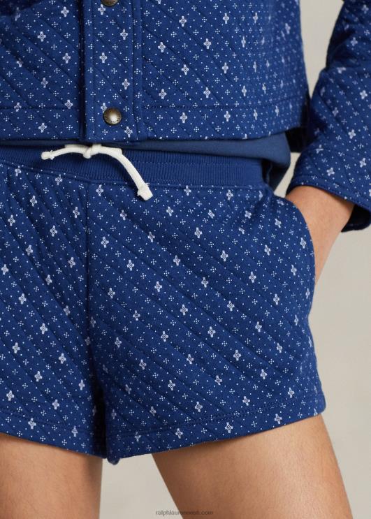 Ralph Lauren lapsed geomeetrilise mustriga topeltkootud lühike PR0V6968 klementiini kaliko