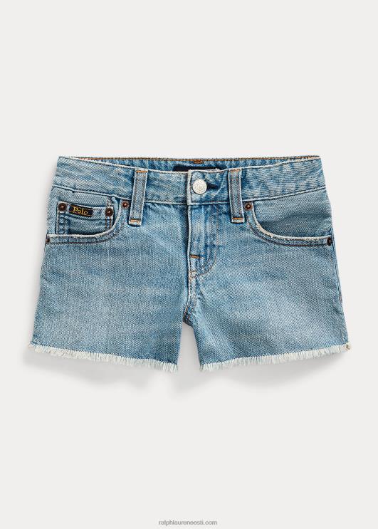 Ralph Lauren lapsed kulunud puuvillane teksapüks PR0V6886 kardellipesu