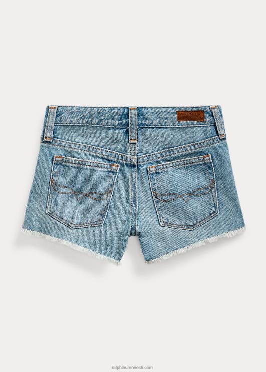 Ralph Lauren lapsed kulunud puuvillane teksapüks PR0V6886 kardellipesu