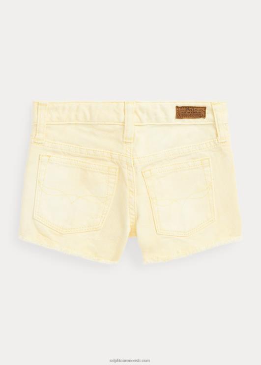 Ralph Lauren lapsed kulunud puuvillane teksapüks PR0V9976 maisi kollane