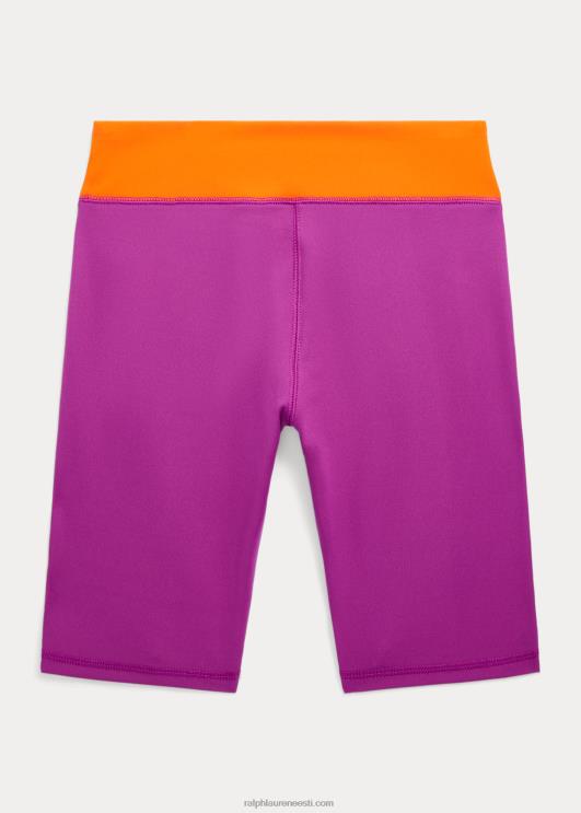 Ralph Lauren lapsed logoga stretch interlock jalgratas lühike PR0V7119 lilla koit