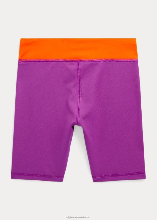 Ralph Lauren lapsed logoga stretch interlock jalgratas lühike PR0V9953 lilla koit
