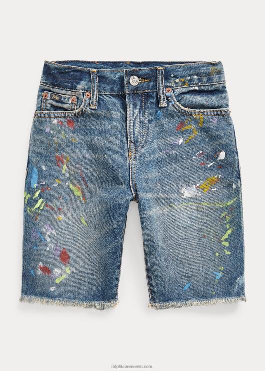 Ralph Lauren lapsed paint-splatter sullivan slim denim lühike PR0V5997 heins pesta