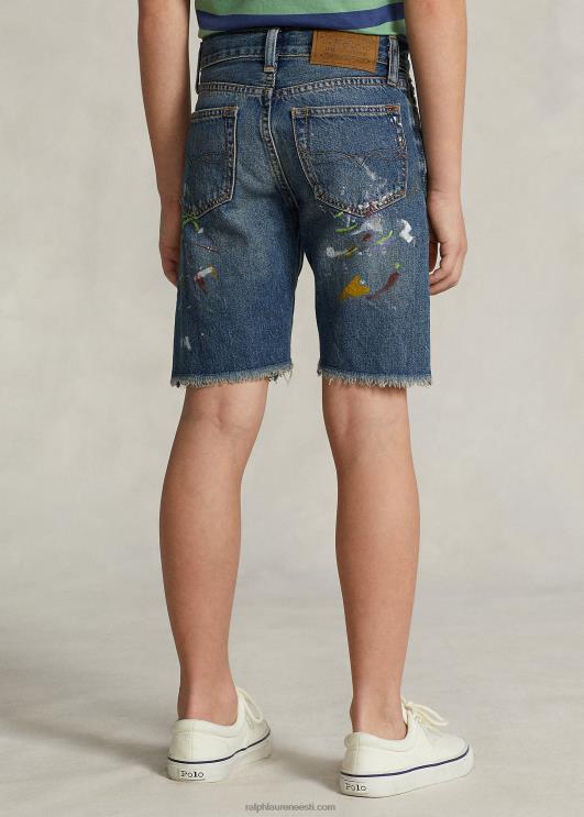 Ralph Lauren lapsed paint-splatter sullivan slim denim lühike PR0V5997 heins pesta