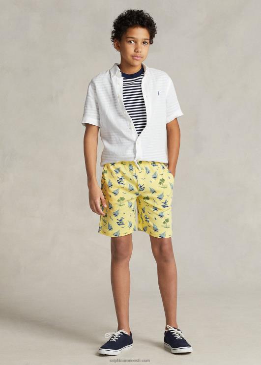 Ralph Lauren lapsed polo karu spaa frotee lühike PR0V5968 bristoli kollane