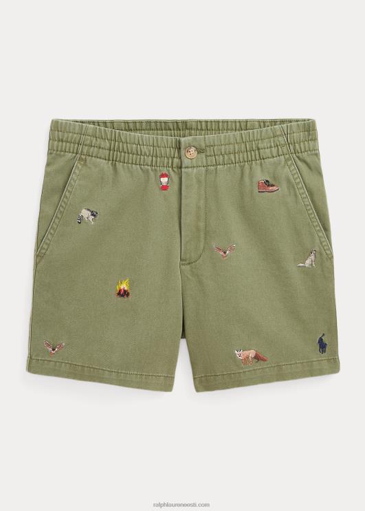 Ralph Lauren lapsed polo prepster puuvillane chino lühike PR0V6145 tume salvei