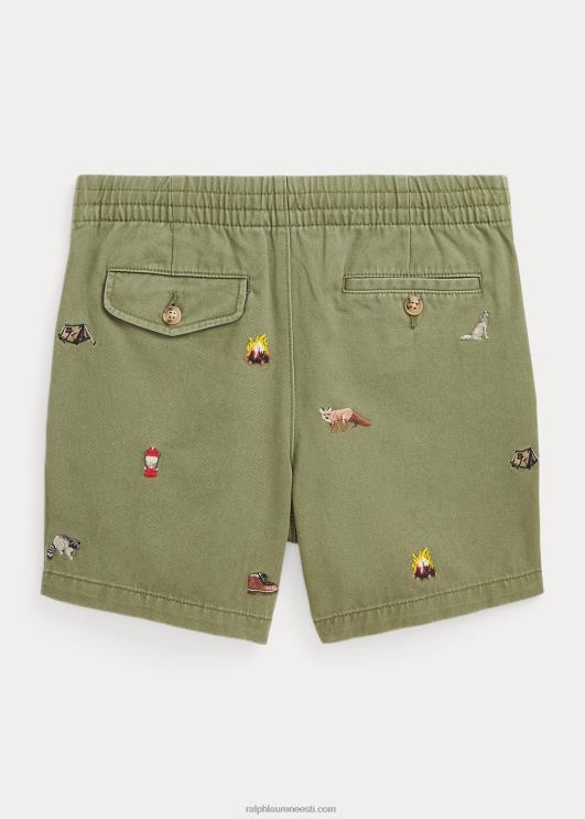 Ralph Lauren lapsed polo prepster puuvillane chino lühike PR0V6145 tume salvei
