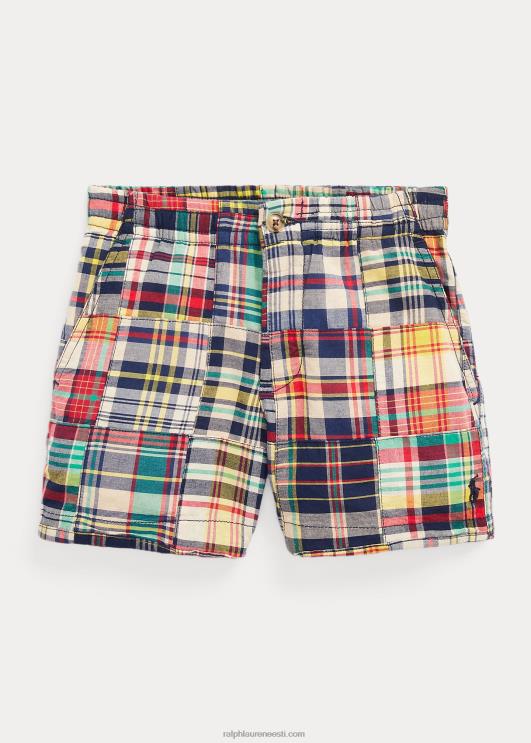 Ralph Lauren lapsed polo prepster puuvillased madrad lühikesed PR0V5656 madrase lapitöö