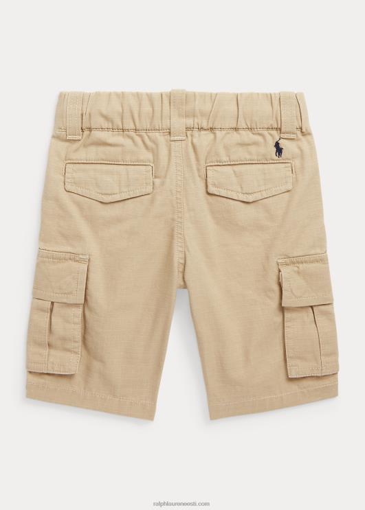 Ralph Lauren lapsed puuvillane ripstop lasti lühike PR0V9775 klassikaline khaki