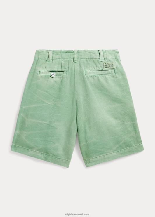 Ralph Lauren lapsed puuvillane toimse lühike PR0V6115 pleekinud piparmünt